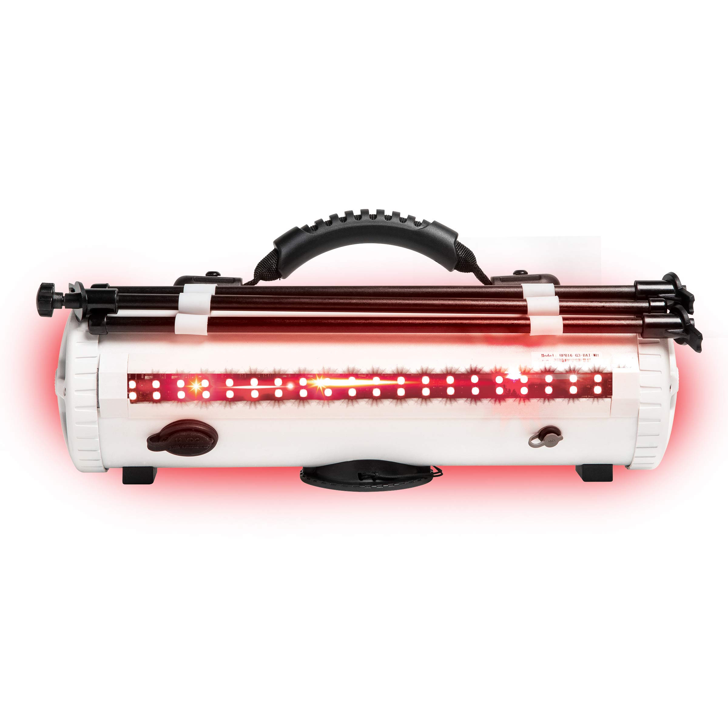 Bazooka G3 Party Bar MINI | Portable Bluetooth IP66 Waterproof Speaker | 450-watt MAX power | RGB-LED Lights | one-click “Party Button” music sharing technology | 70 Hours Battery Life | 6 Marine Grade Speakers  (Open Box Item)