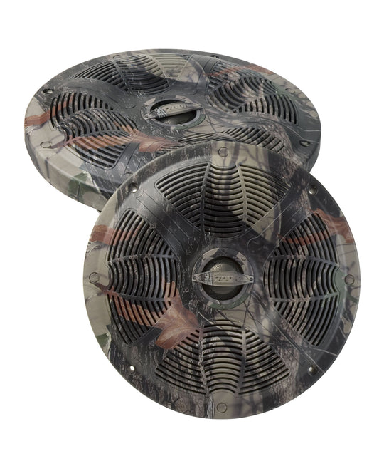 6.5" 4 ohm Marine Coaxial Camouflage Speaker (Pair)