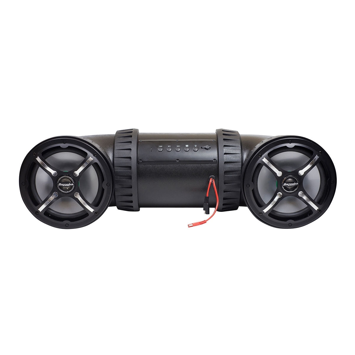 8” ATV-Tube Speaker System Black – Bazooka - Main Image
