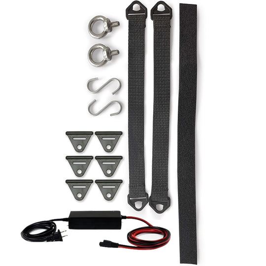 Tailgate and Awning Kit with 7-Amp AC to DC Adapter