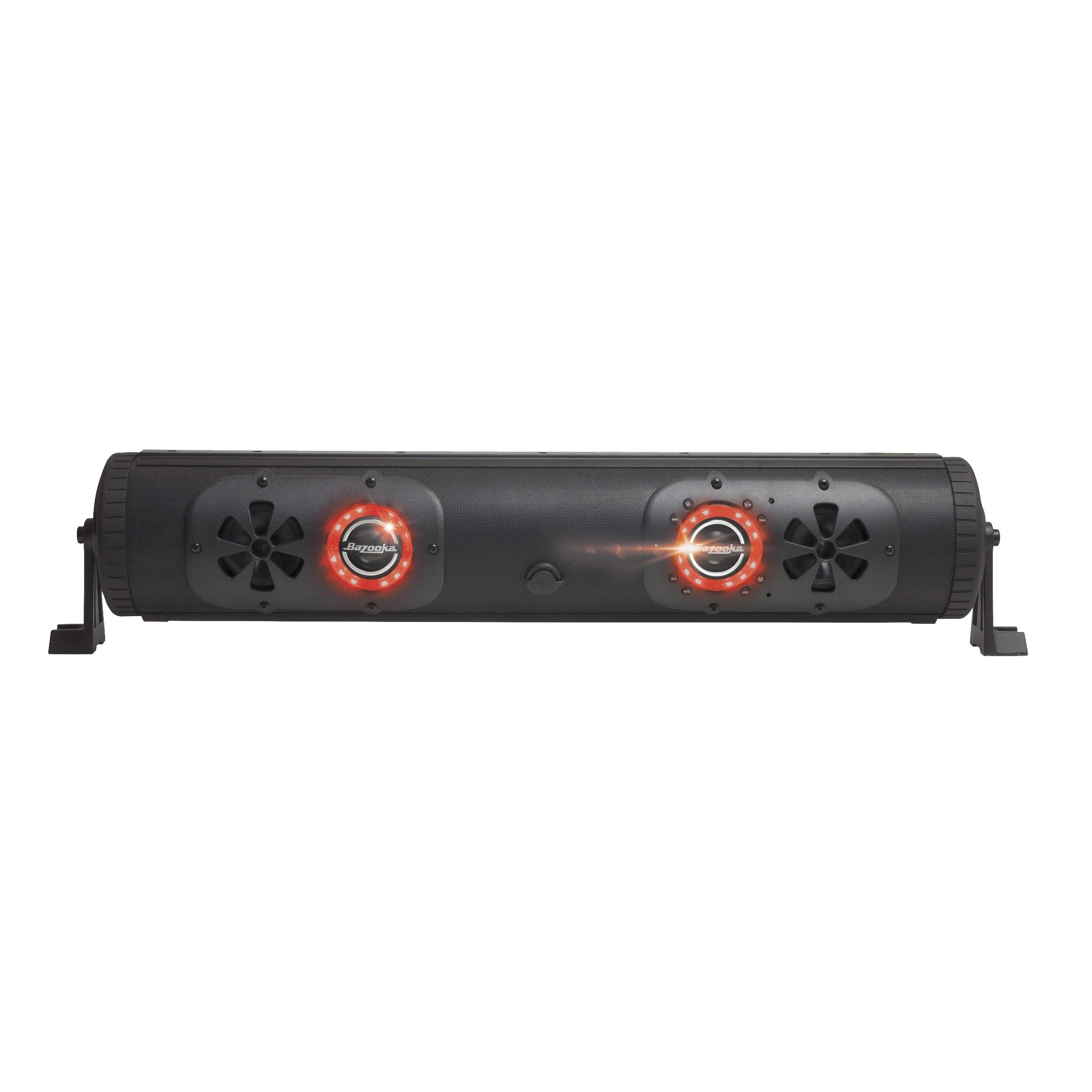 Bazooka BPB24-G2 Bluetooth Party Bar - 450W Waterproof Stereo With LED Lights For UTV, Boat, ATV